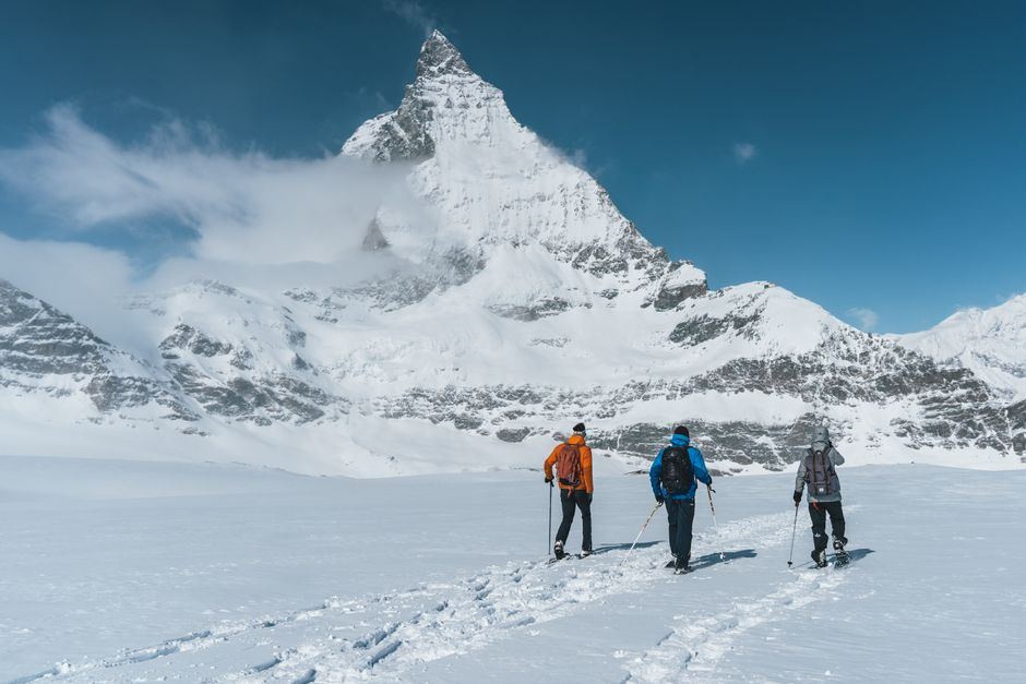 flat-terrain vs. mountaineering snowshoes buying guide